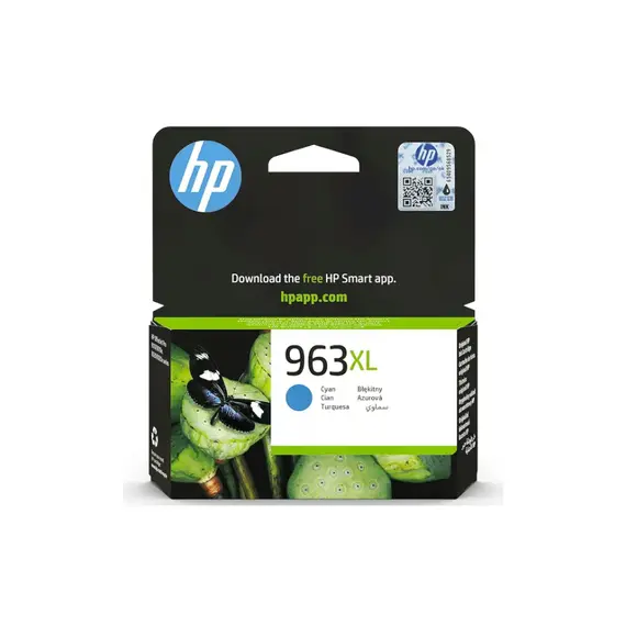 Tinteiro HP 963XL Azul 23ml - Impressões vibrantes até 1600 páginas | bluepixel.pt