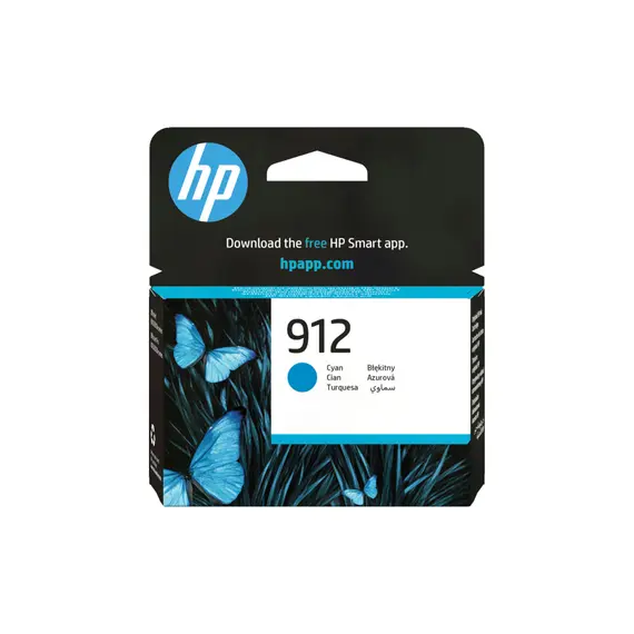 Tinteiro HP 912 Azul 3ml (3YL77A) - Impressões vibrantes para a sua impressora HP | BluePixel.pt