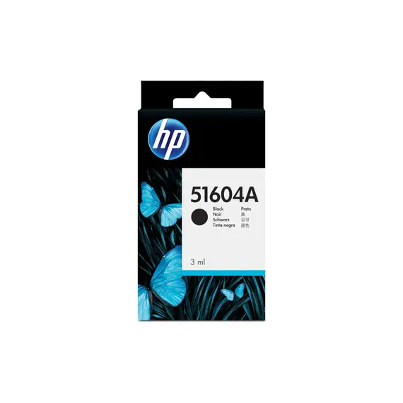 Tinteiro HP 51604A Preto 3ml - Compatível com impressoras HP | BluePixel.pt