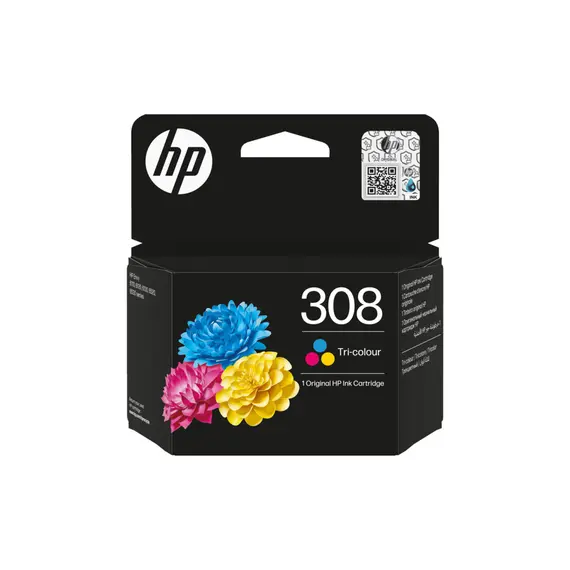 Tinteiro HP 308 Cor (7FP20U) - Impressão vibrante para até 120 páginas na loja bluepixel.pt