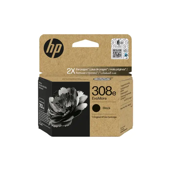 Tinteiro HP 308e Preto 7FP22U - Capacidade para 320 páginas | Loja BluePixel