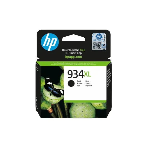 Tinteiro HP 934XL Preto C2P23A 25,5ml - Impressões de Alta Qualidade na BluePixel.pt