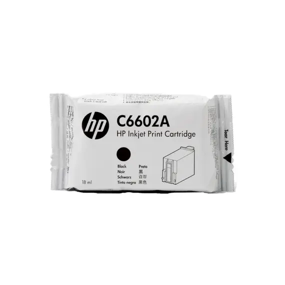 Tinteiro HP TIJ 1.0 Preto C6602A 18ml - Impressões de Alta Qualidade | bluepixel.pt