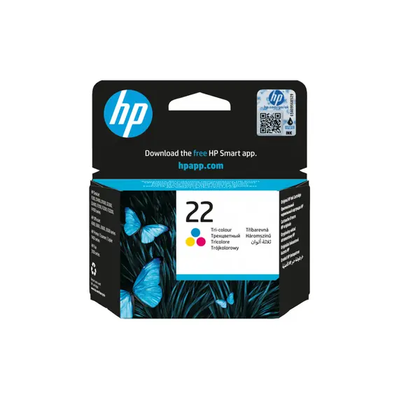 Tinteiro HP 22 Cor C9352A 5ml - Impressões vibrantes e duradouras | bluepixel.pt