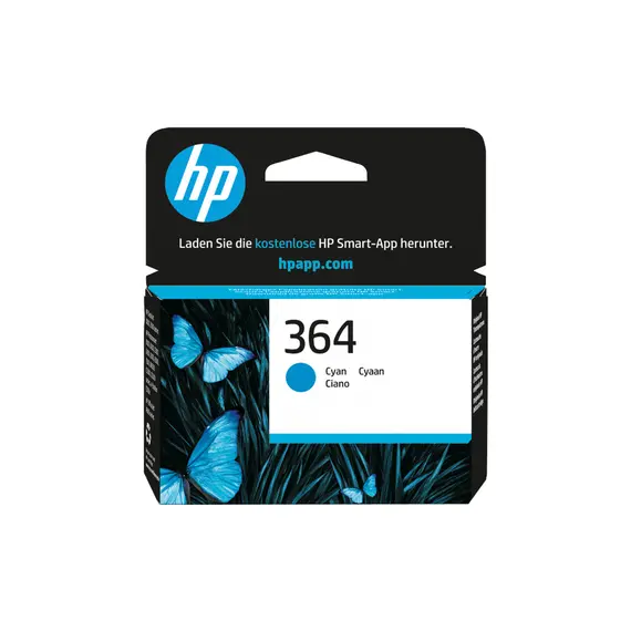 Tinteiro HP 364 Azul CB318EE 3ml - Impressões Vibrantes até 300 páginas | bluepixel.pt