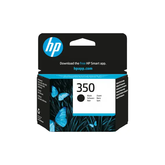 Tinteiro HP 350 Preto CB335EE 4,5ml para Impressoras HP - Impressões Nítidas e Duradouras