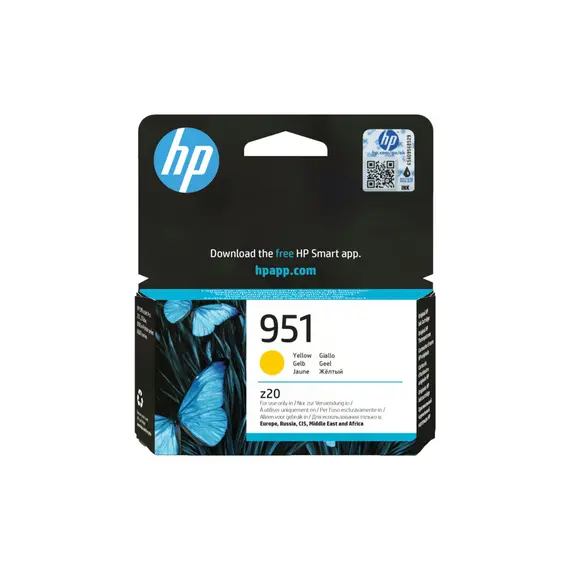 Tinteiro HP 951 Amarelo CN052A - Cartucho de alta capacidade para impressoras HP | bluepixel.pt