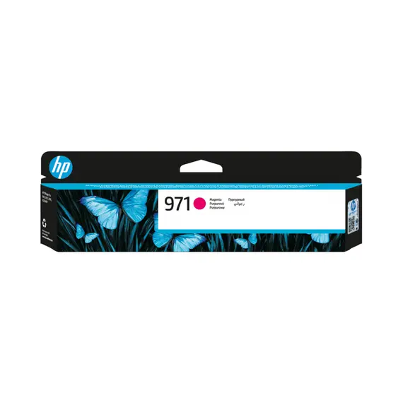 Tinteiro HP 971 Magenta CN623A - Rendimento até 2500 páginas | Loja BluePixel