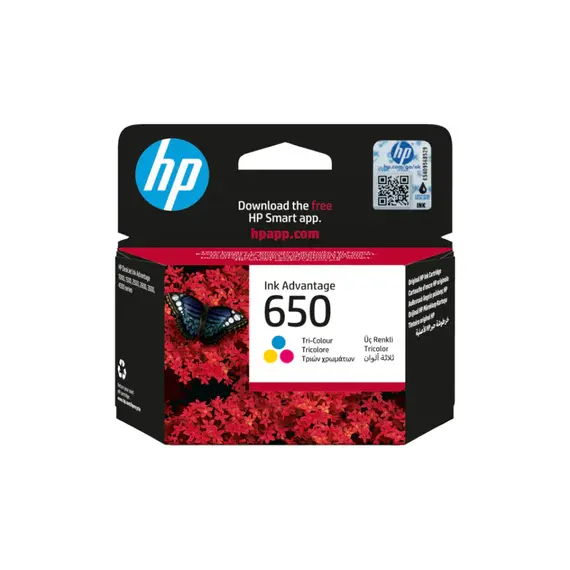 Tinteiro HP 650 Cor CZ102A 5ml - Impressões vibrantes e de alta qualidade | bluepixel.pt
