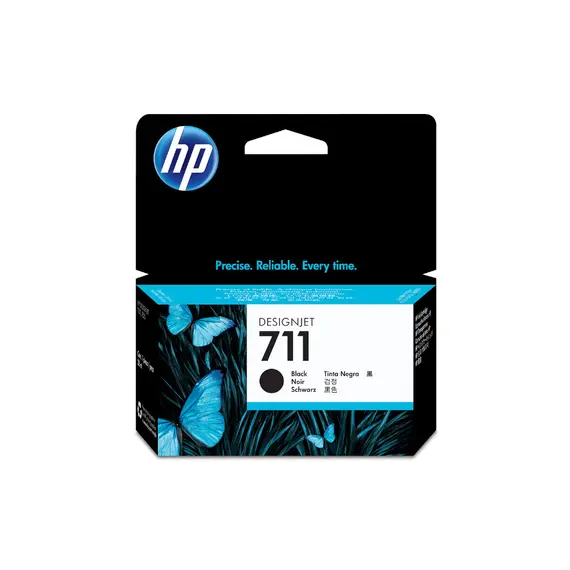 Tinteiro HP 711 Preto CZ129A 38ml - Impressões de Alta Qualidade | bluepixel.pt