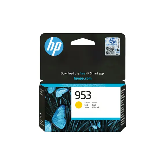 Tinteiro HP 953 Amarelo F6U14AE 10ml para Impressoras HP - Impressões Vibrantes e Duradouras