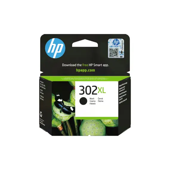 Tinteiro HP 302XL Preto F6U68AE 8,5ml - Impressões de Alta Qualidade | bluepixel.pt
