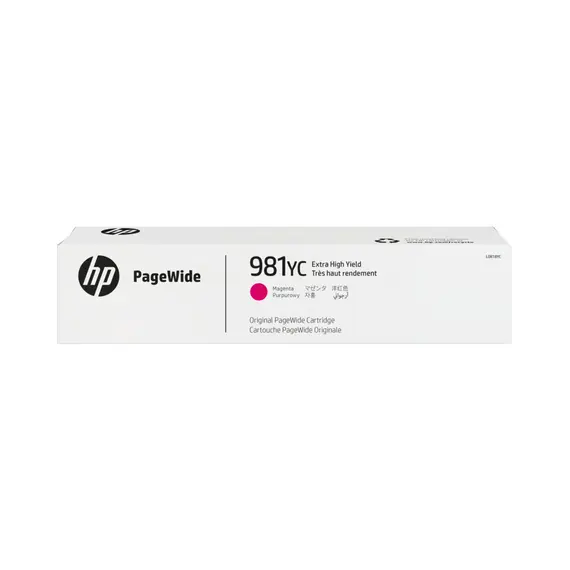 Tinteiro HP 981YC Magenta L0R18YC | Cartucho de tinta compatível com impressoras HP na bluepixel.pt