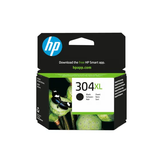 Tinteiro HP 304XL Preto N9K08A 5,5ml - Impressões nítidas e duradouras | bluepixel.pt